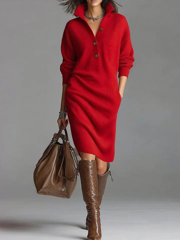 Monarch Chic Sweater Dress