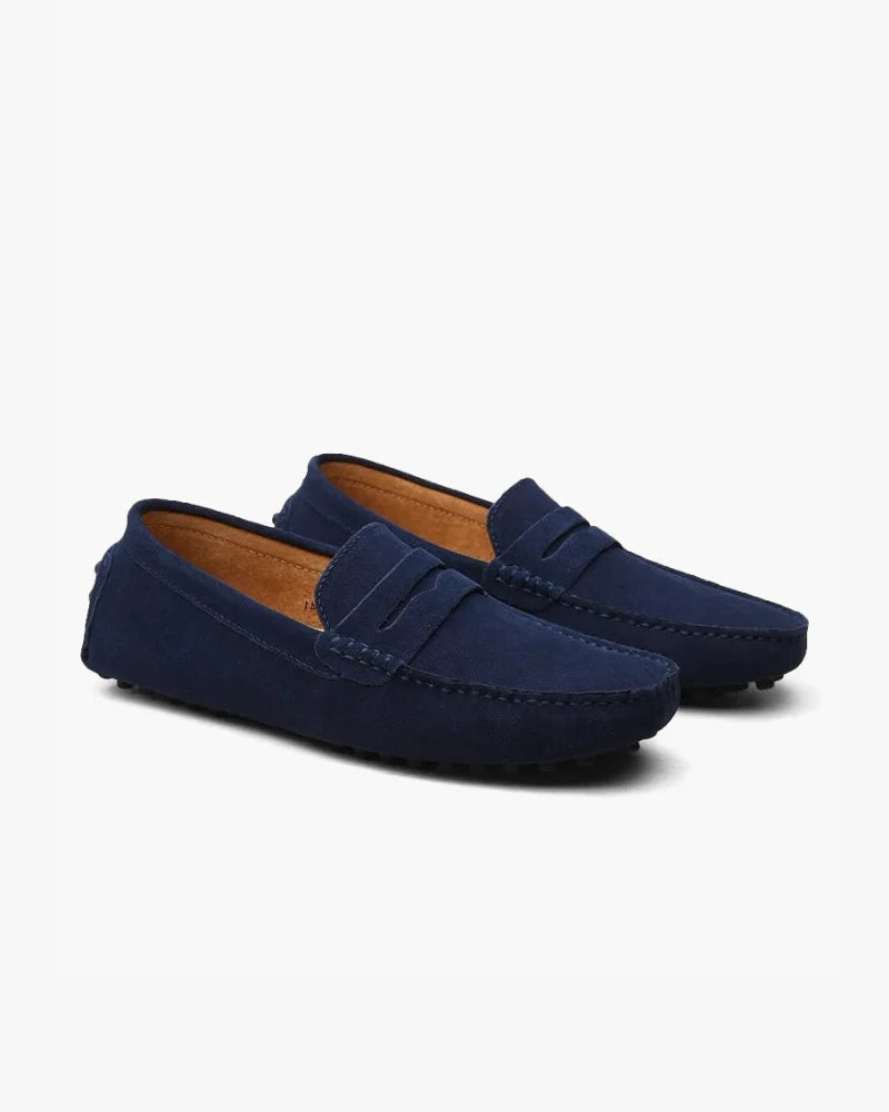 Monarch Suede Driver Loafers