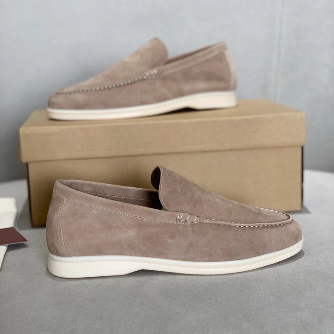 Mocasines de ante Chic