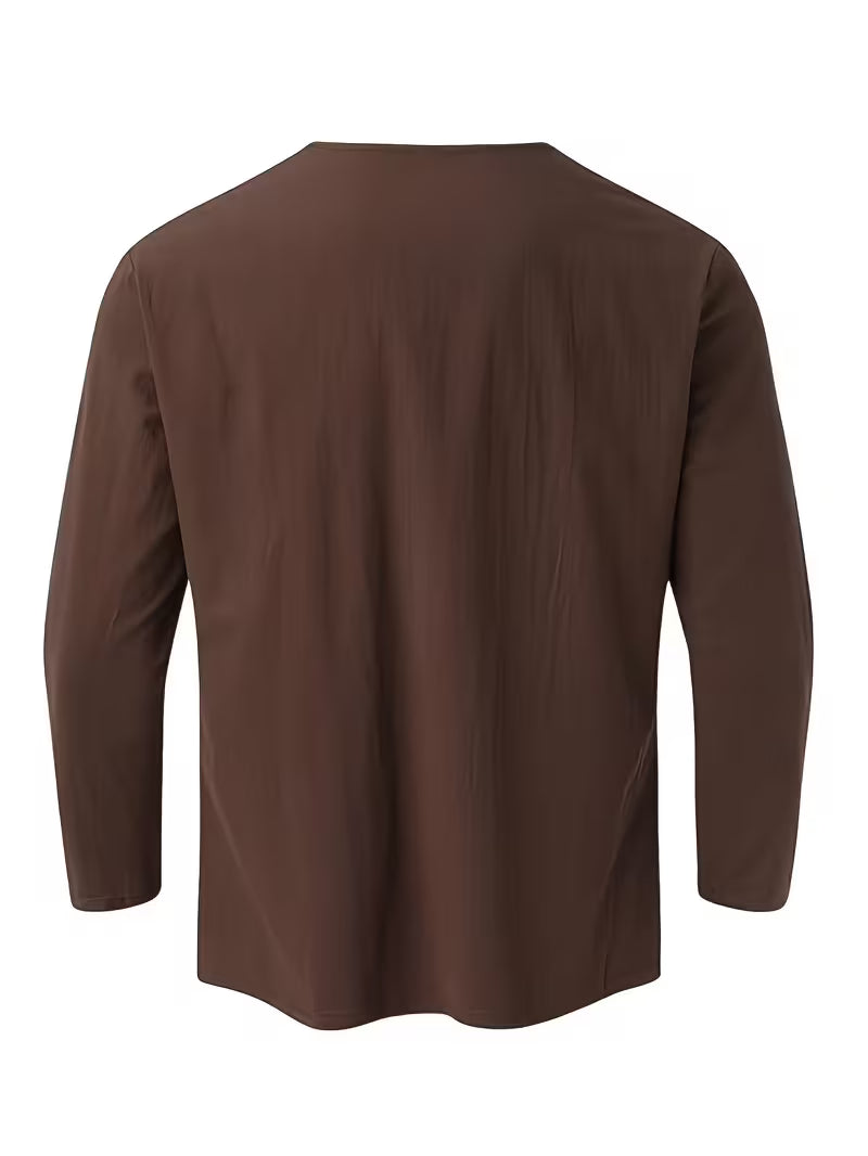 Monarch Riviera Linen Henley