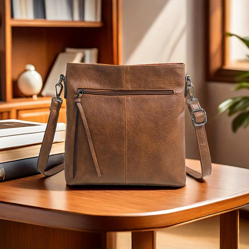 Monarch Retro Square Crossbody Bag