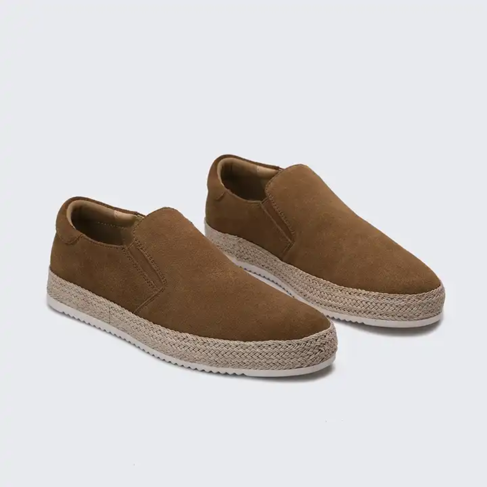 Mocasines de verano de ante