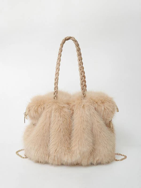Monarch - Plush Shoulder Tote