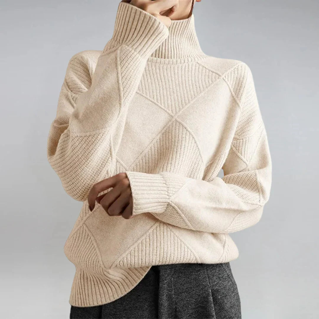 Monarch Luxe Cashmere Turtleneck Sweater