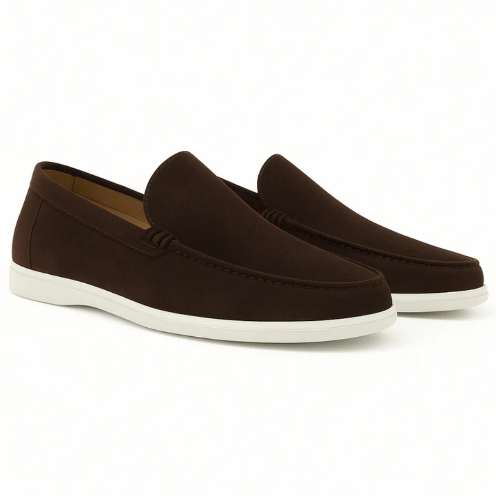 Mocasines casuales de ante