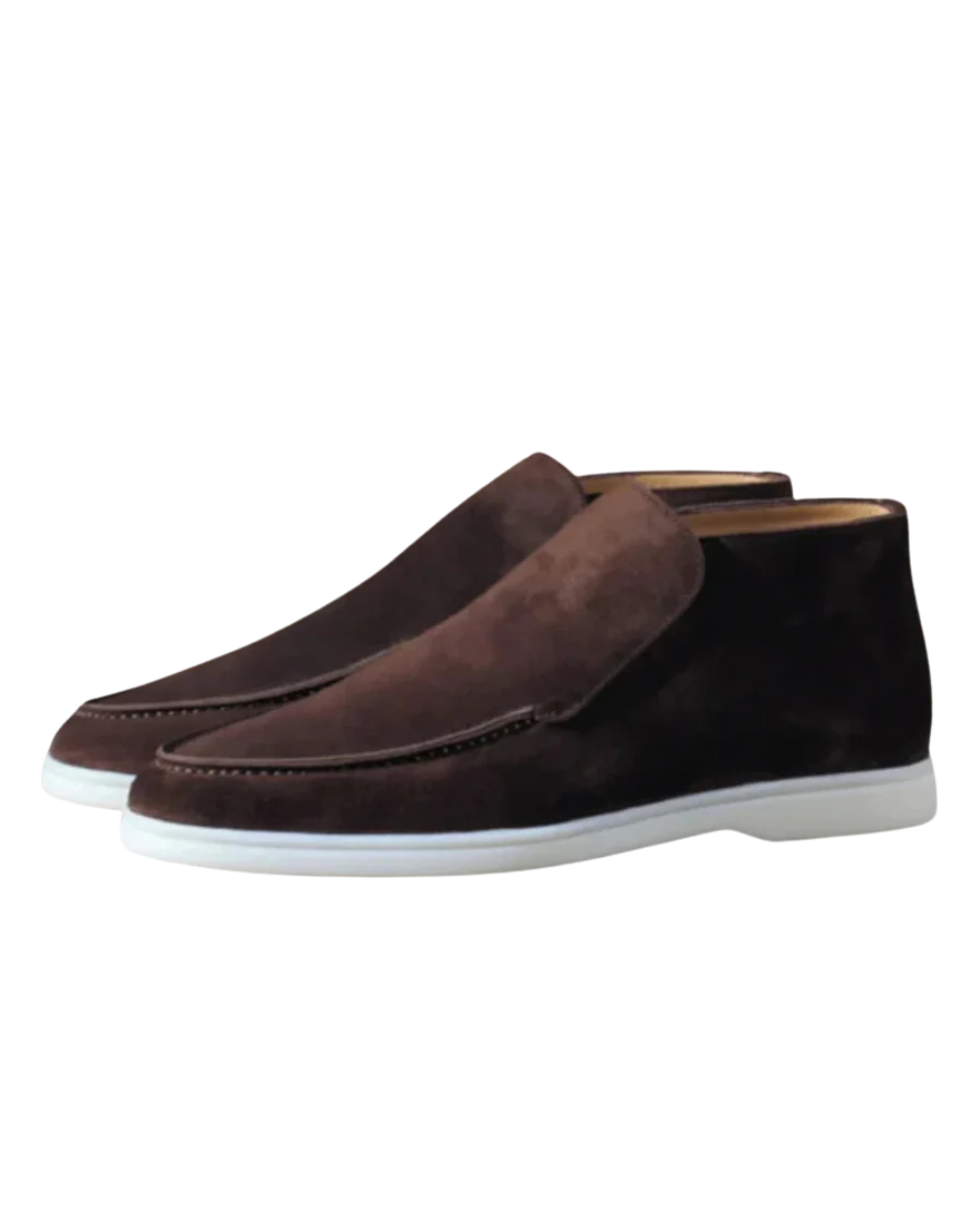 Elegantes mocasines altos