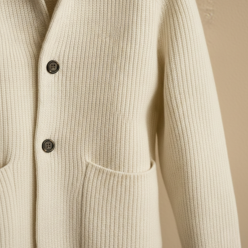 Monarch Wool-Blend Knit Vest