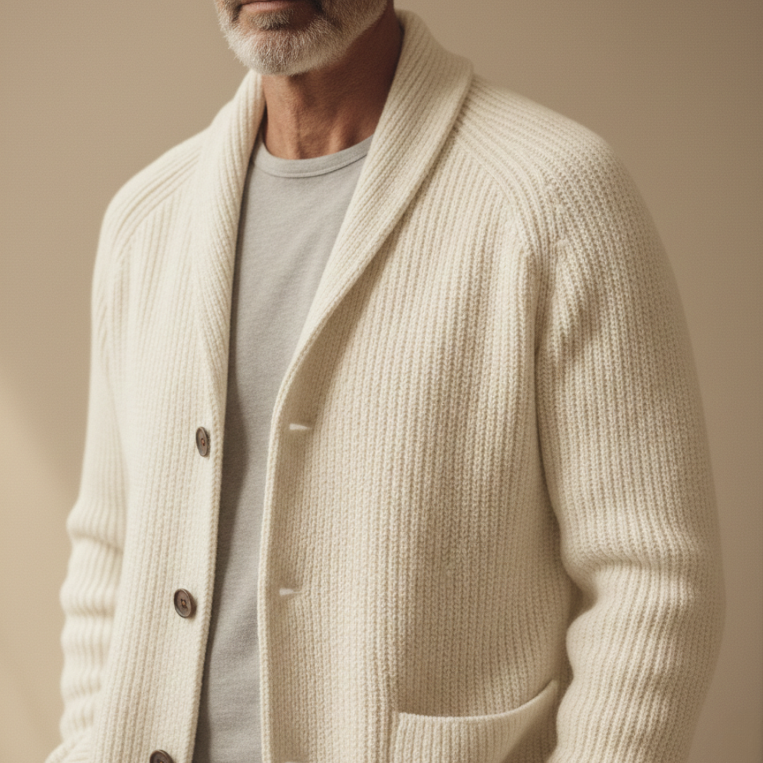 Monarch Wool-Blend Knit Vest