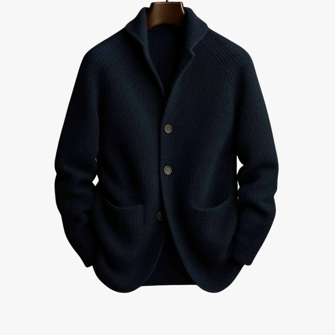 Monarch Wool-Blend Knit Vest