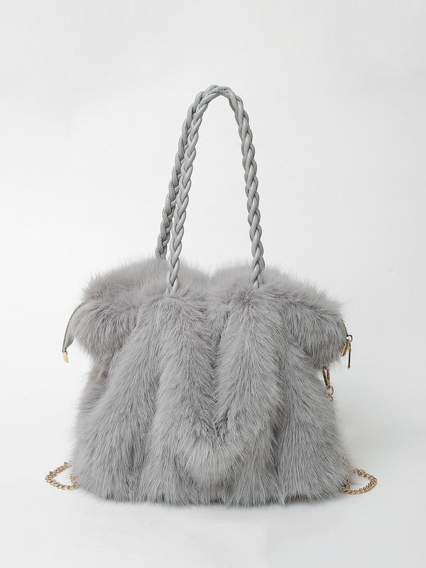 Monarch - Plush Shoulder Tote