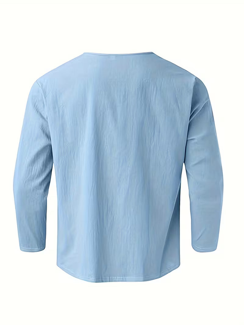 Monarch Riviera Linen Henley