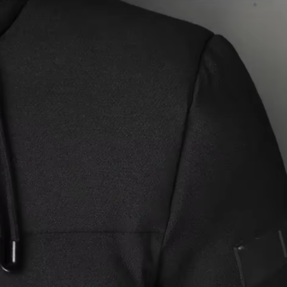 Elegante chaqueta larga para hombre