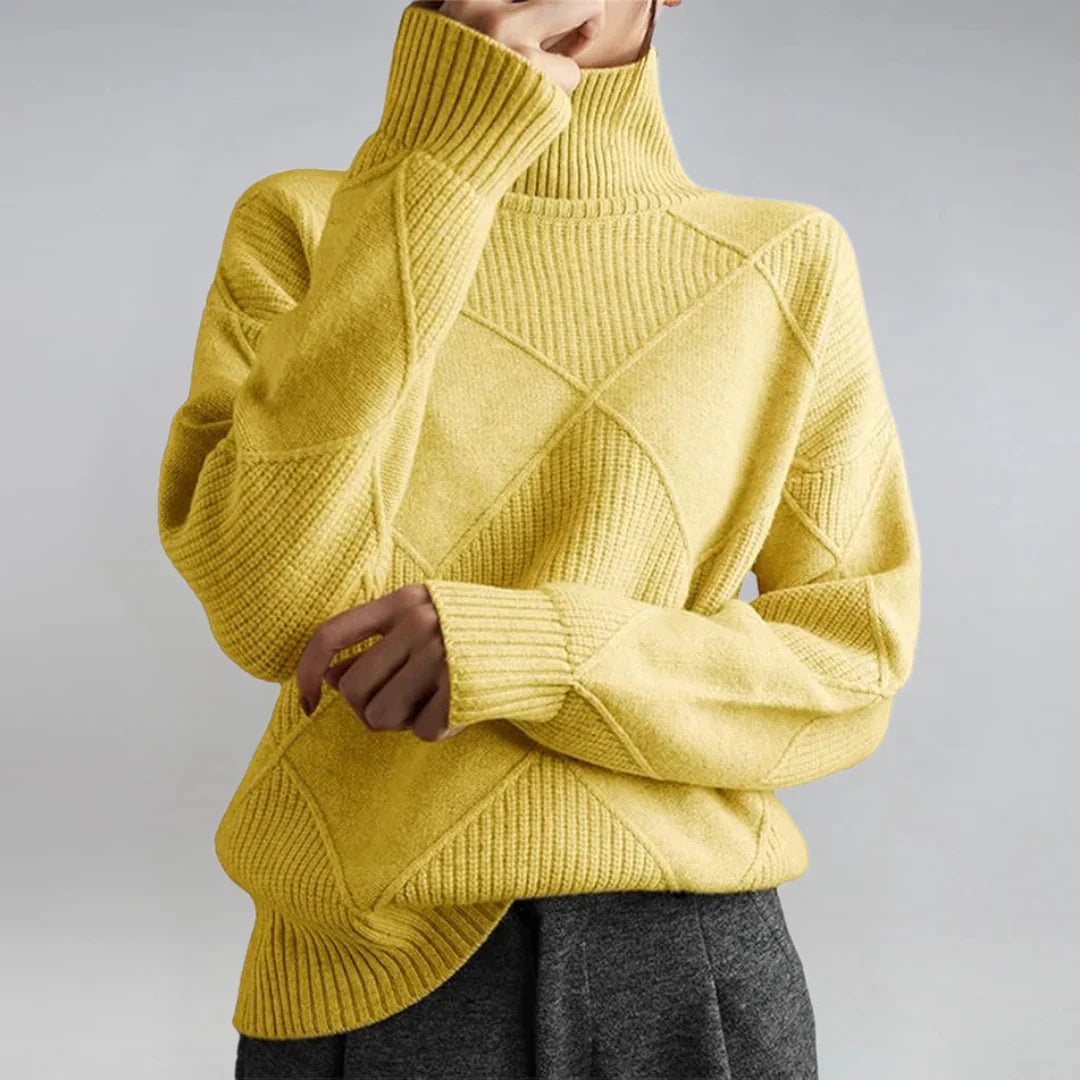 Monarch Luxe Cashmere Turtleneck Sweater