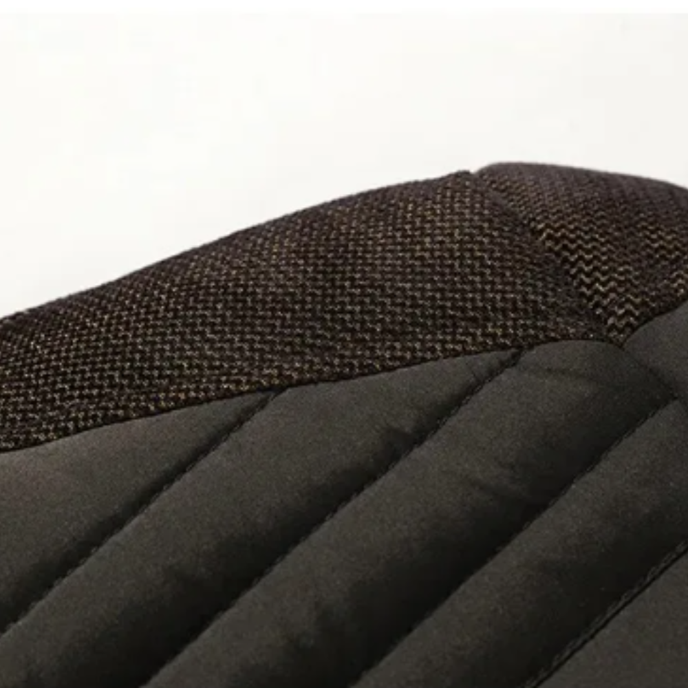 Elegante chaqueta de invierno de forro polar acolchado