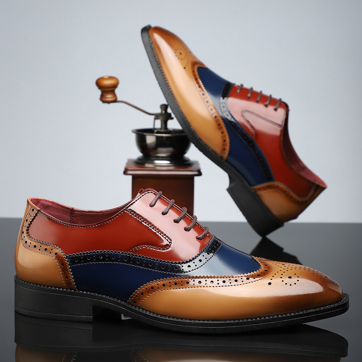 Zapatos de vestir elegantes de piel Borgue