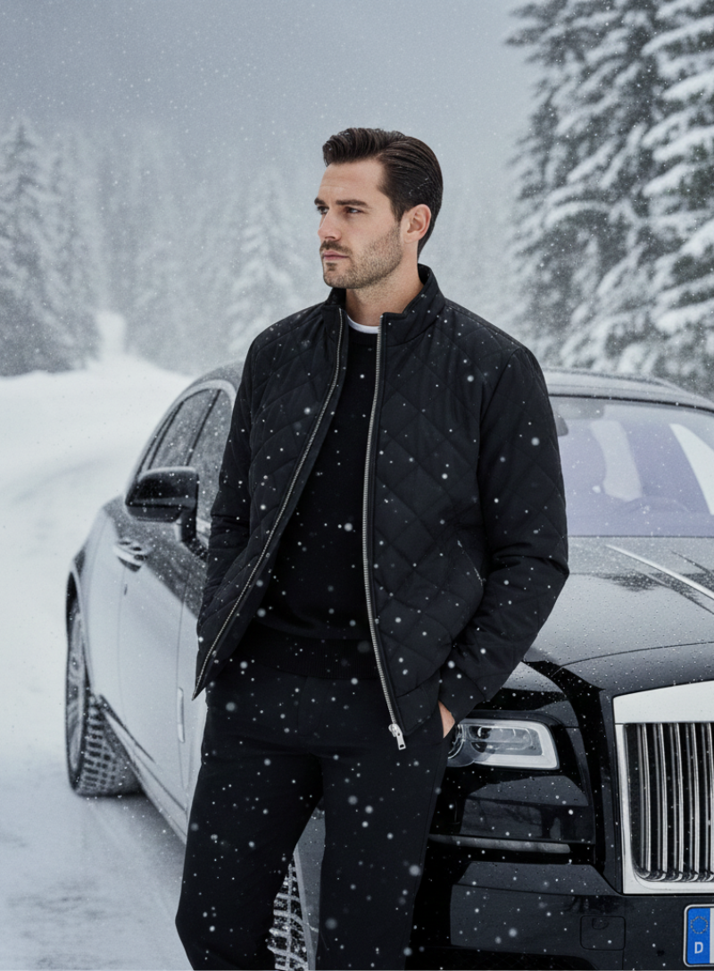 The Arctic Monarch Quilted Set
