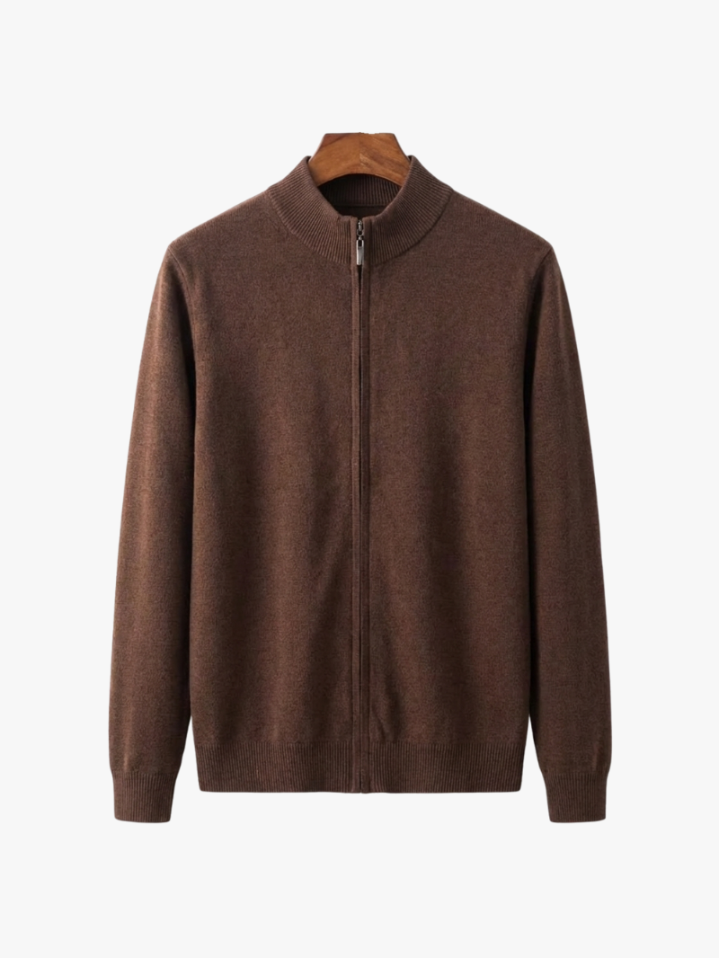Monarch Wool-Blend Zip Jacket