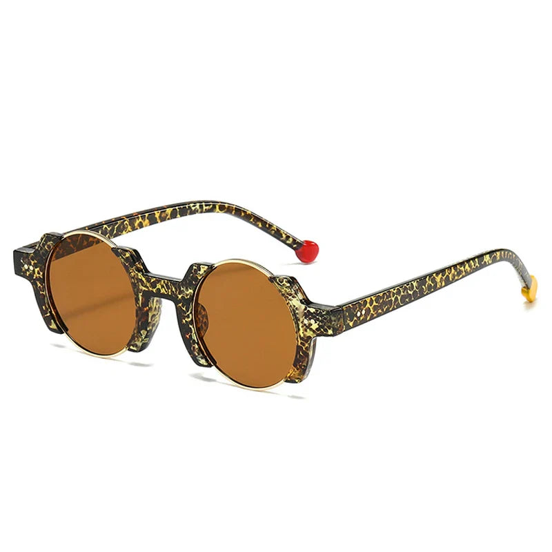 BOLOGNA | Geometric Round Sunglasses