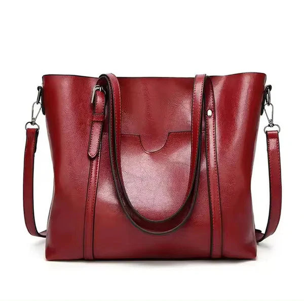 Monarch Sleek Leather Shoulder Bag