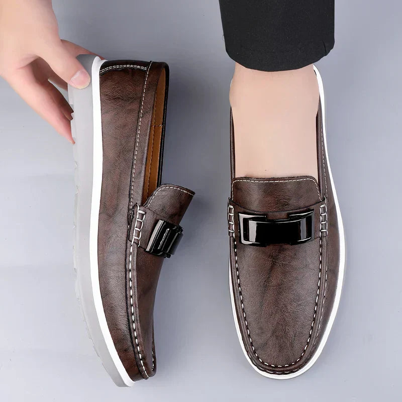 Mocasines de piel de lujo