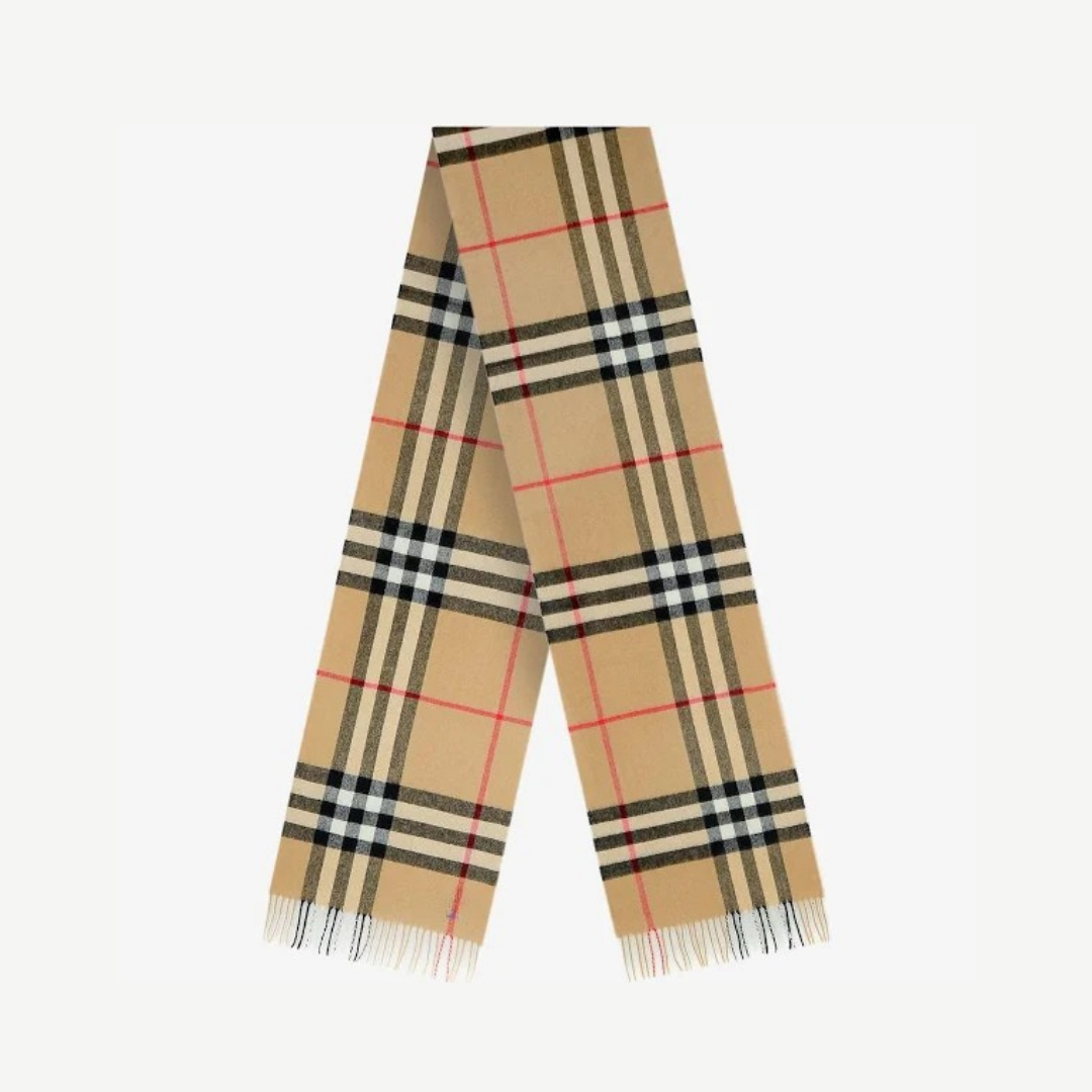 Heirloom Check Scarf
