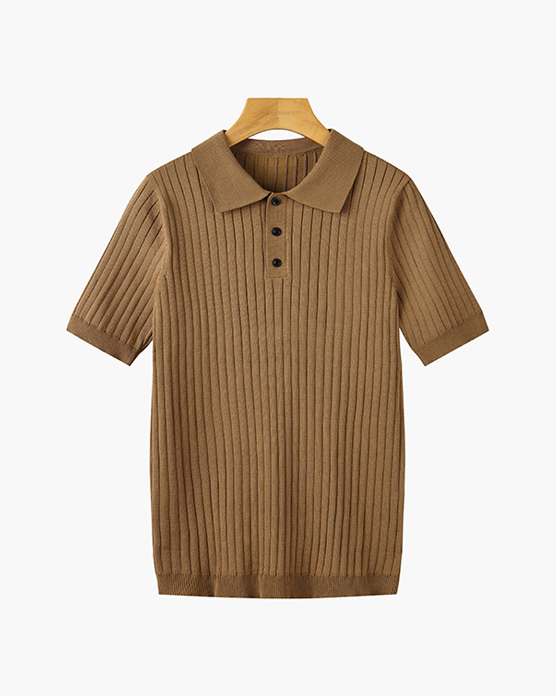 Monarch Knitted Polo Shirt