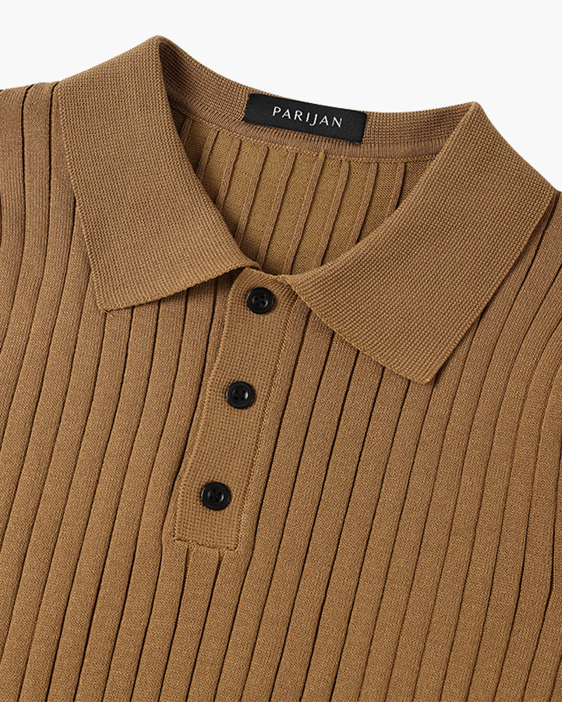 Monarch Knitted Polo Shirt