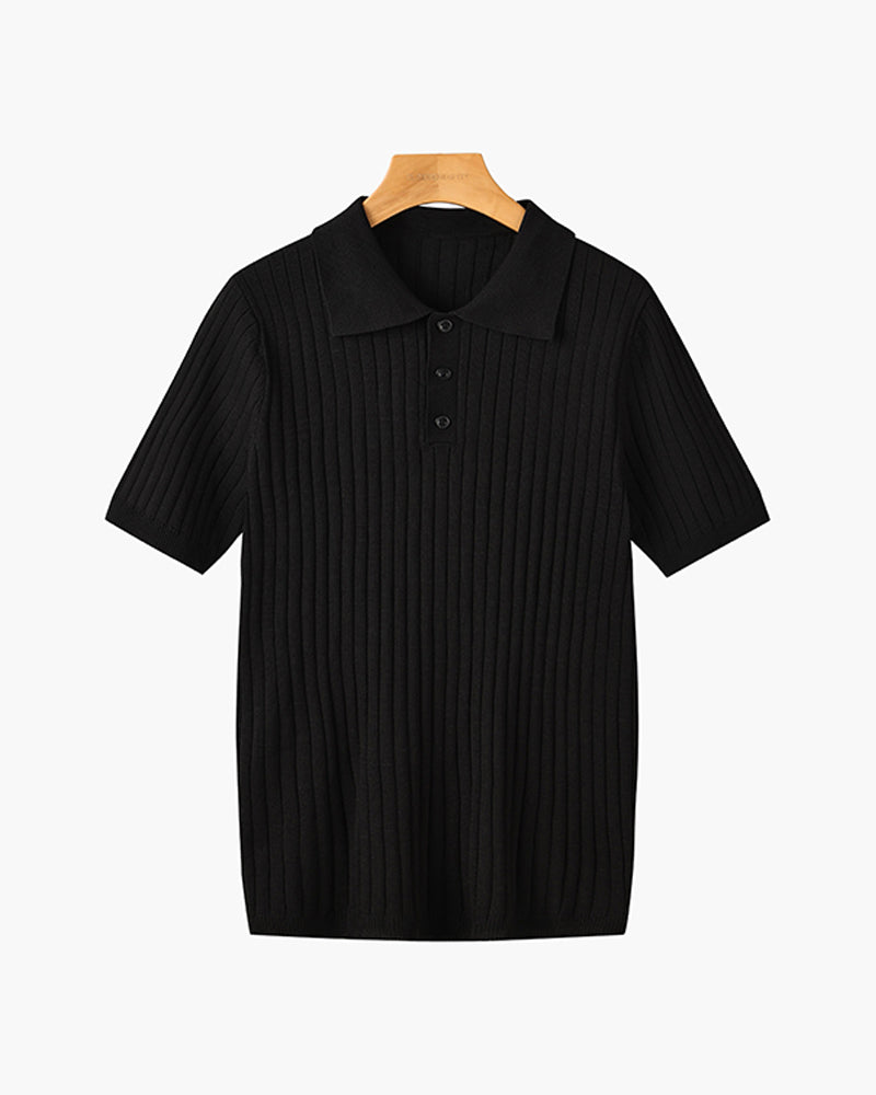 Monarch Knitted Polo Shirt