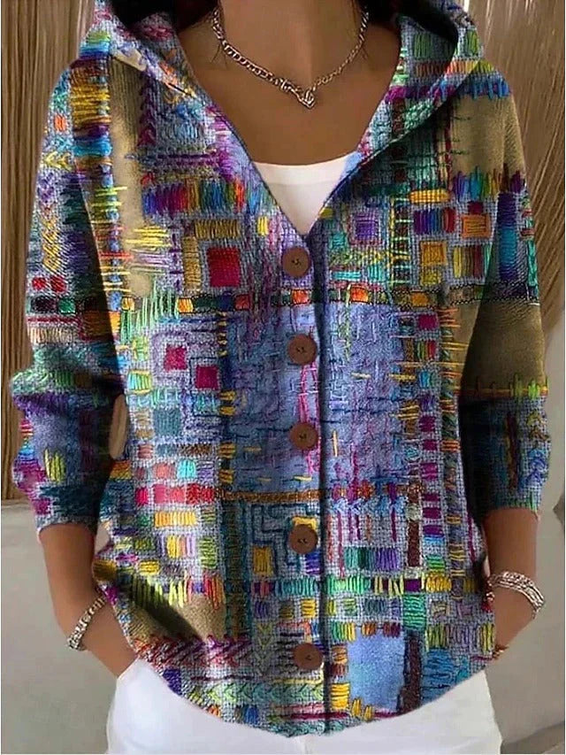 Cassidy Artistic Warm Long Cardigan