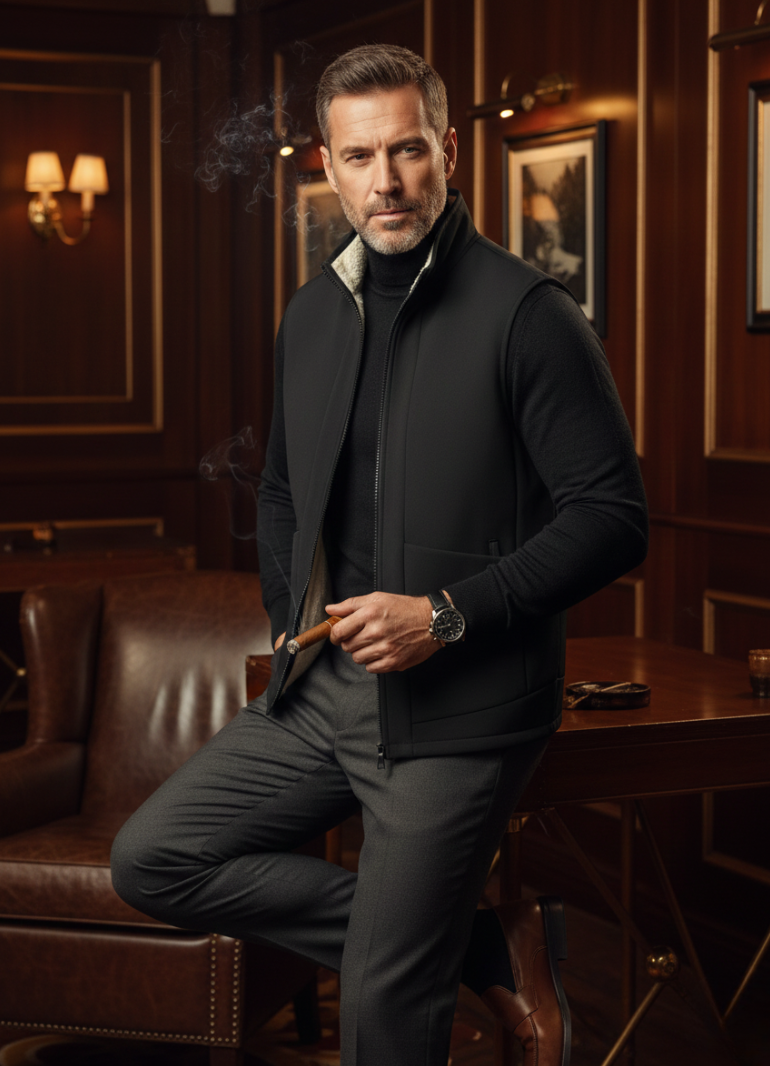 Monarch Fleece-Lined Vest