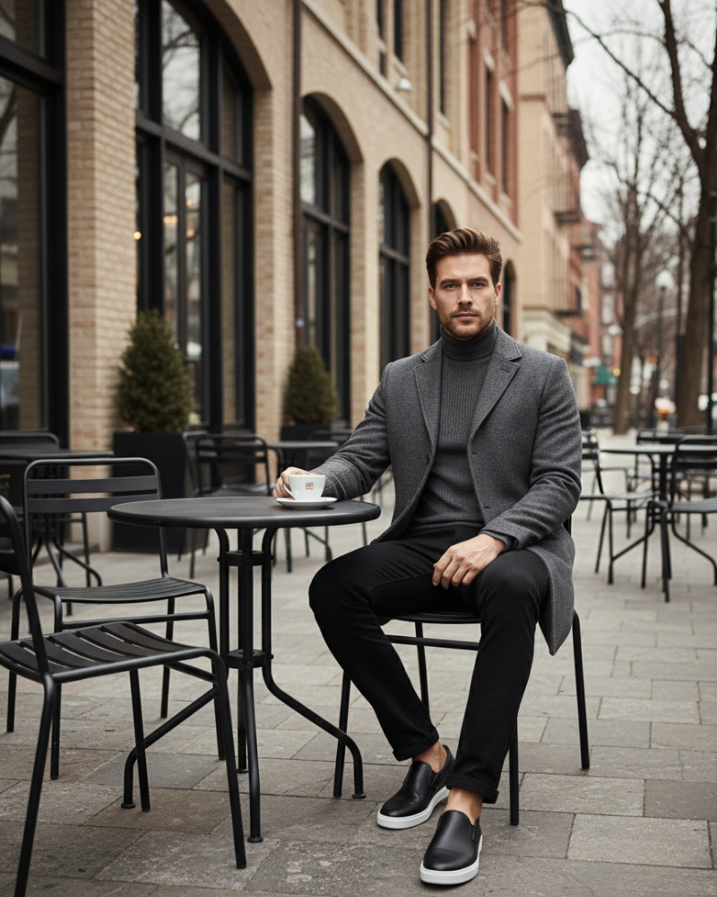 Monarch Mid-Length Overcoat