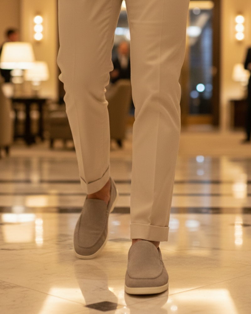 Monarch Suede Loafers