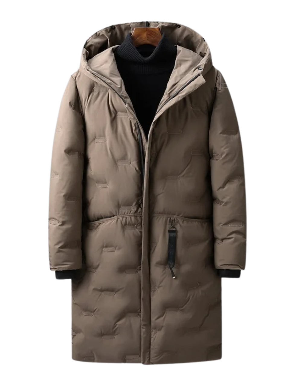 Chaqueta larga de invierno