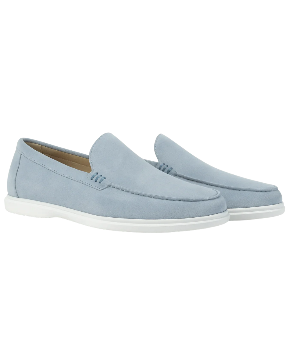 Mocasines casuales de ante