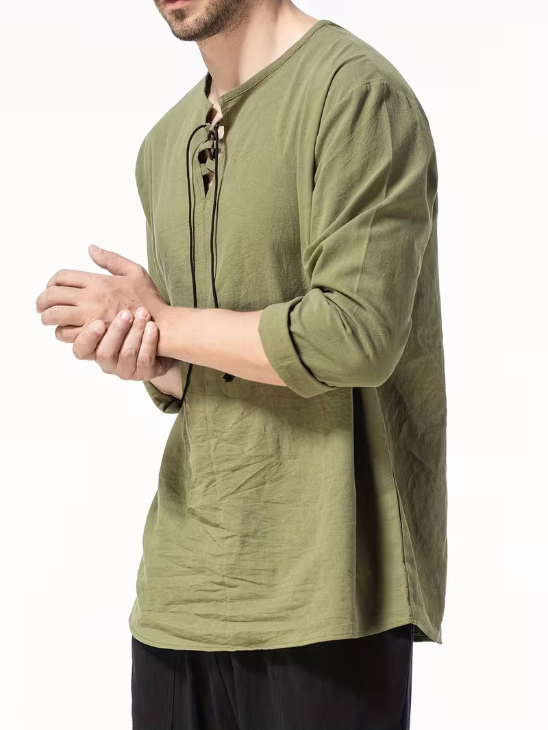 Monarch Riviera Linen Henley