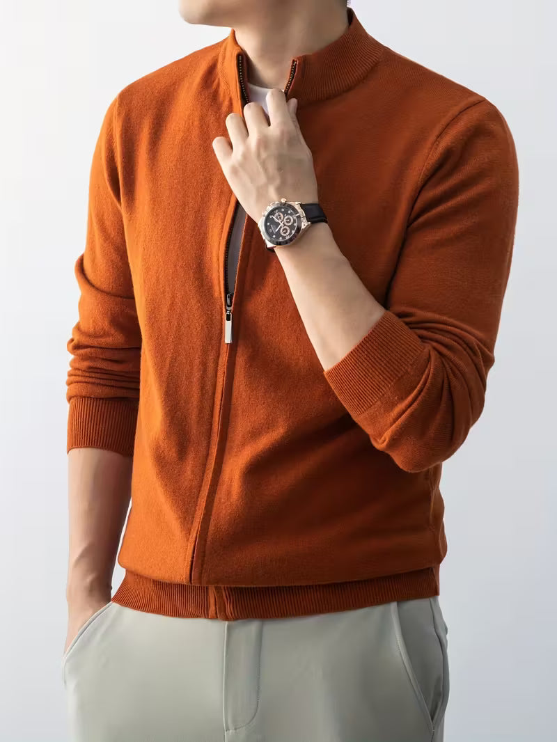 Monarch Wool-Blend Zip Jacket