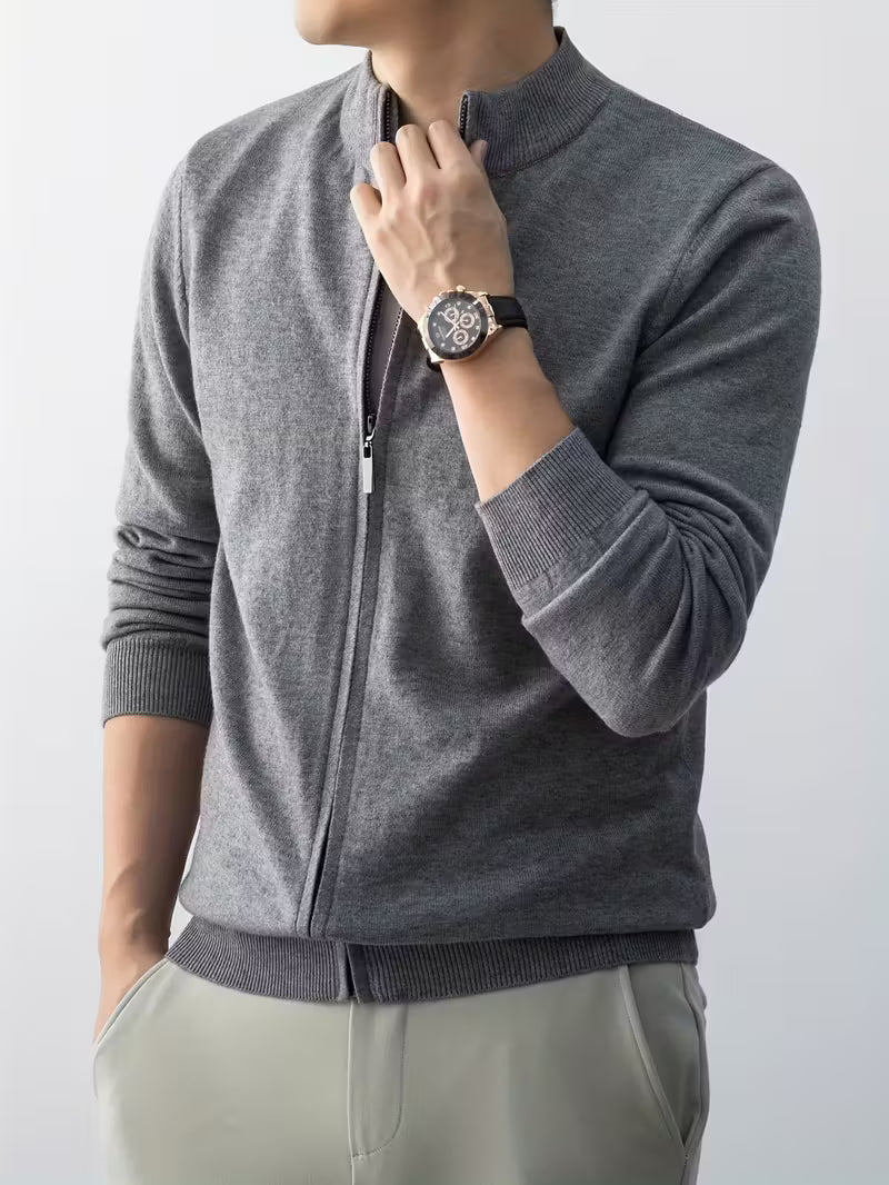 Monarch Wool-Blend Zip Jacket