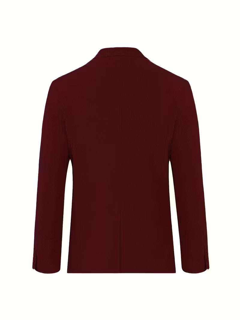 The Azure Linen Blazer