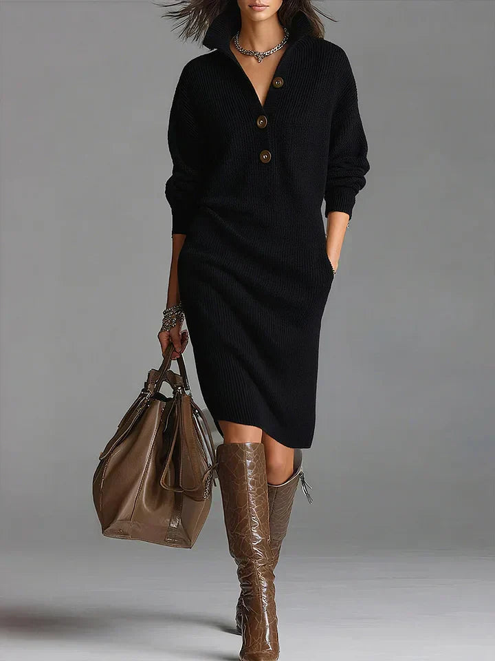 Monarch Chic Sweater Dress