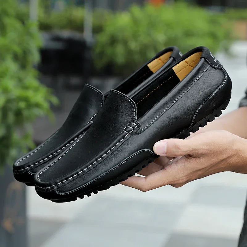 Mocasines de cuero vintage