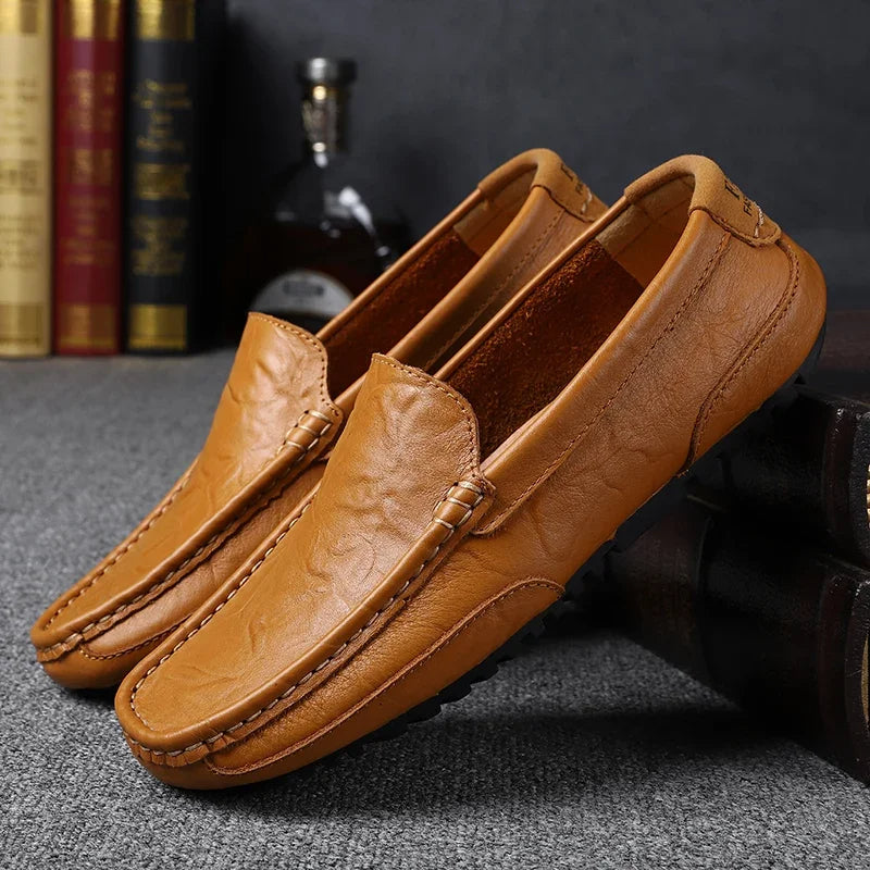 Mocasines de cuero vintage