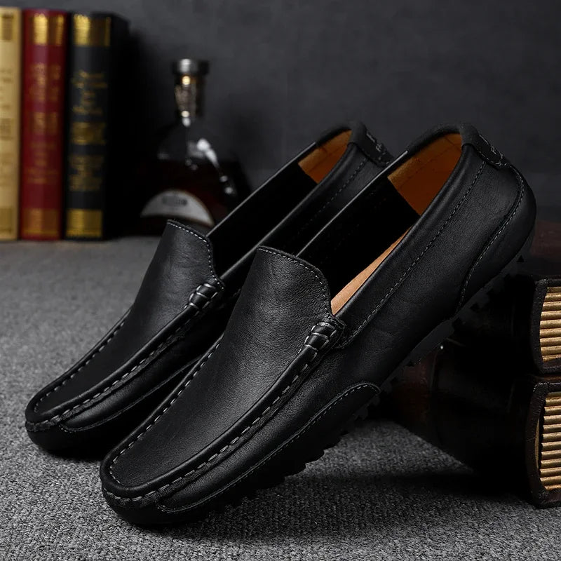 Mocasines de cuero vintage