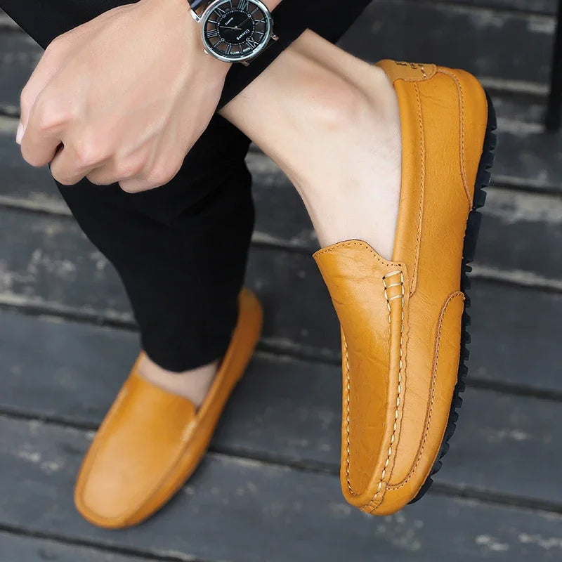 Mocasines de cuero vintage