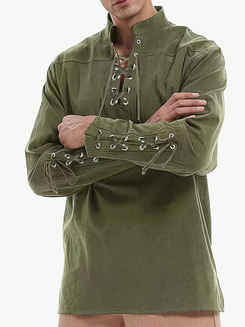 Monarch Ragnar Stand Collar Shirt