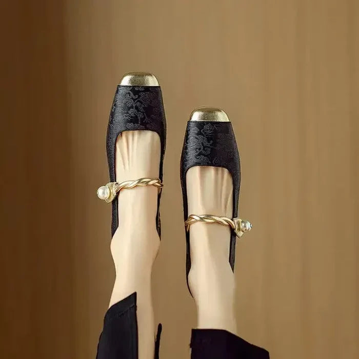 Monarch - Block Heel Mary Jane Pumps