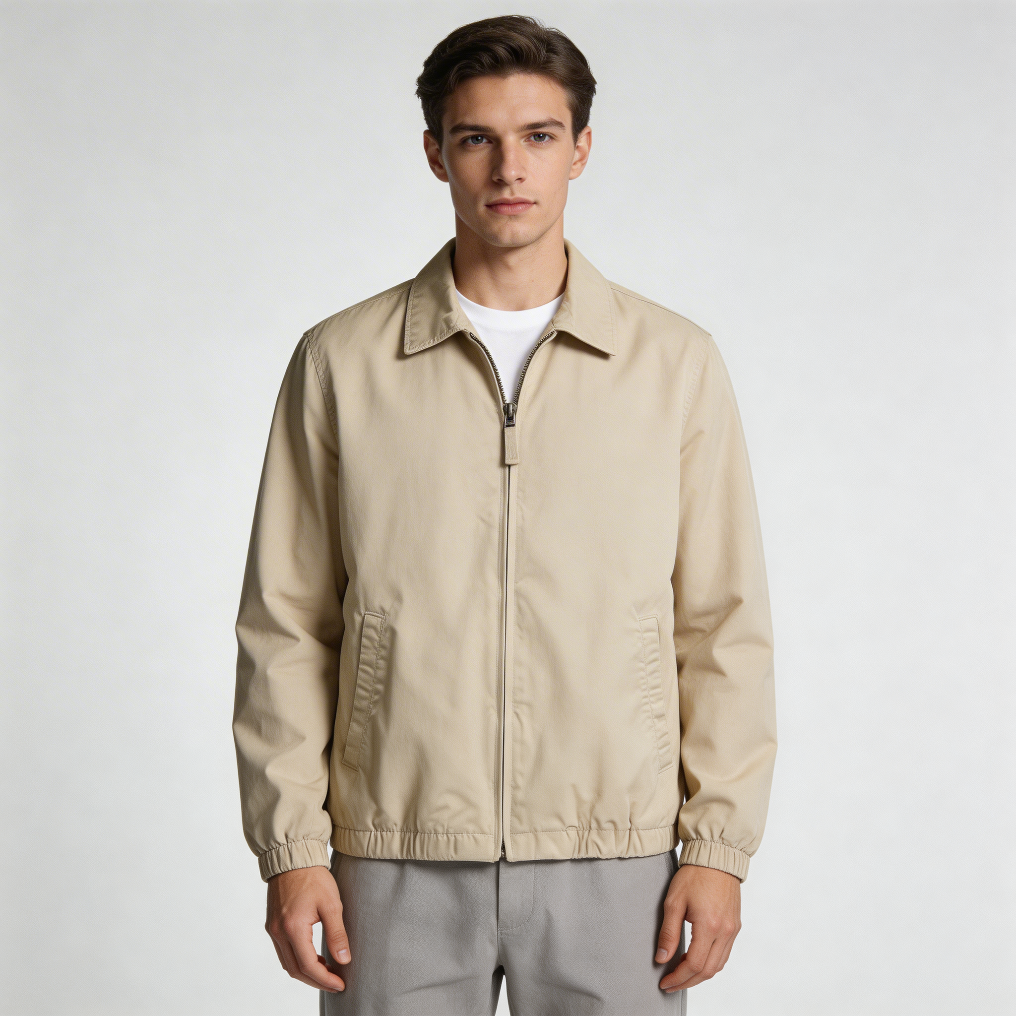 Mateo™ | Chaqueta ligera clásica con cremallera