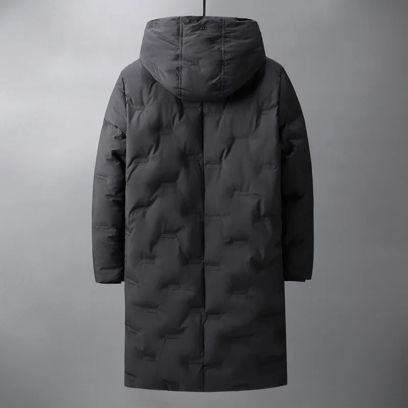 Chaqueta larga de invierno