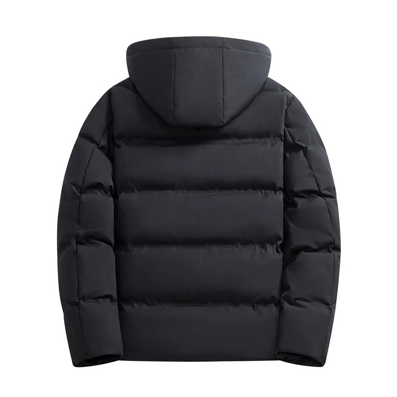 Elegante chaqueta polar con capucha