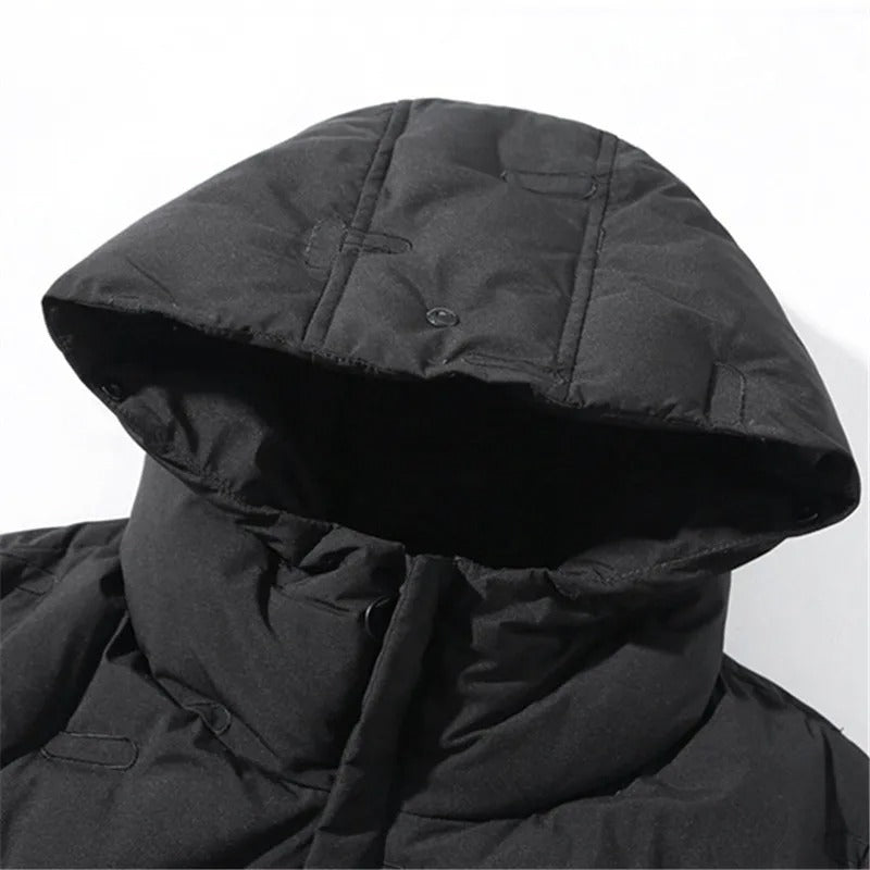 Chaqueta larga de invierno
