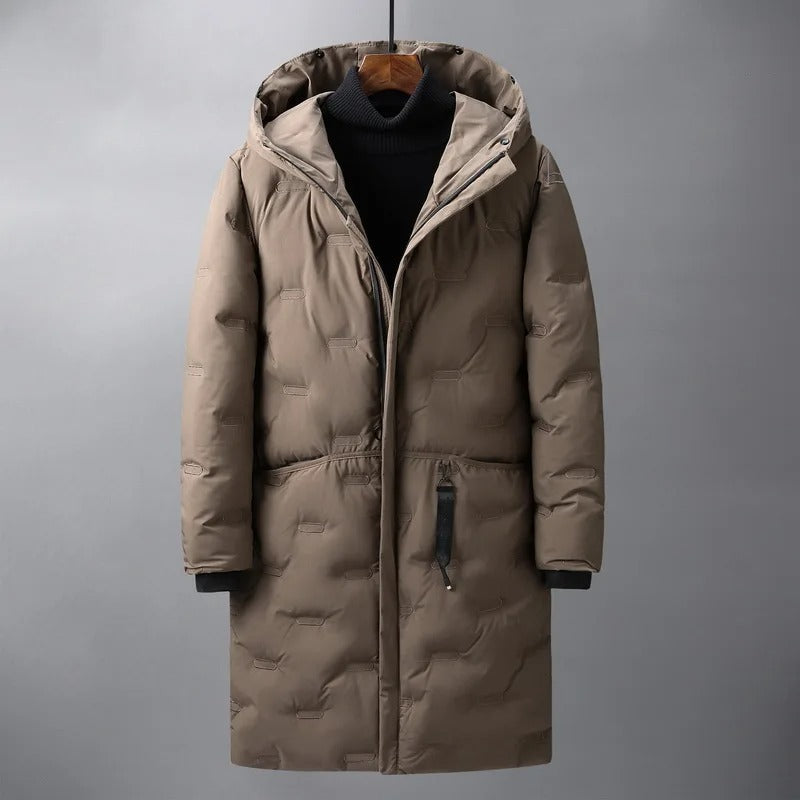 Chaqueta larga de invierno